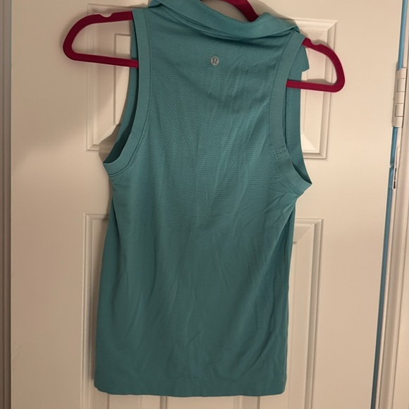 Lululemon Swiftly Tech Sleeveless Half Zip Collared Polo (Golf) - Picture 2 of 3